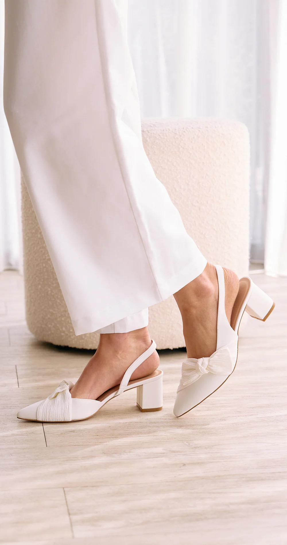 Isla Heel - White - Image 3