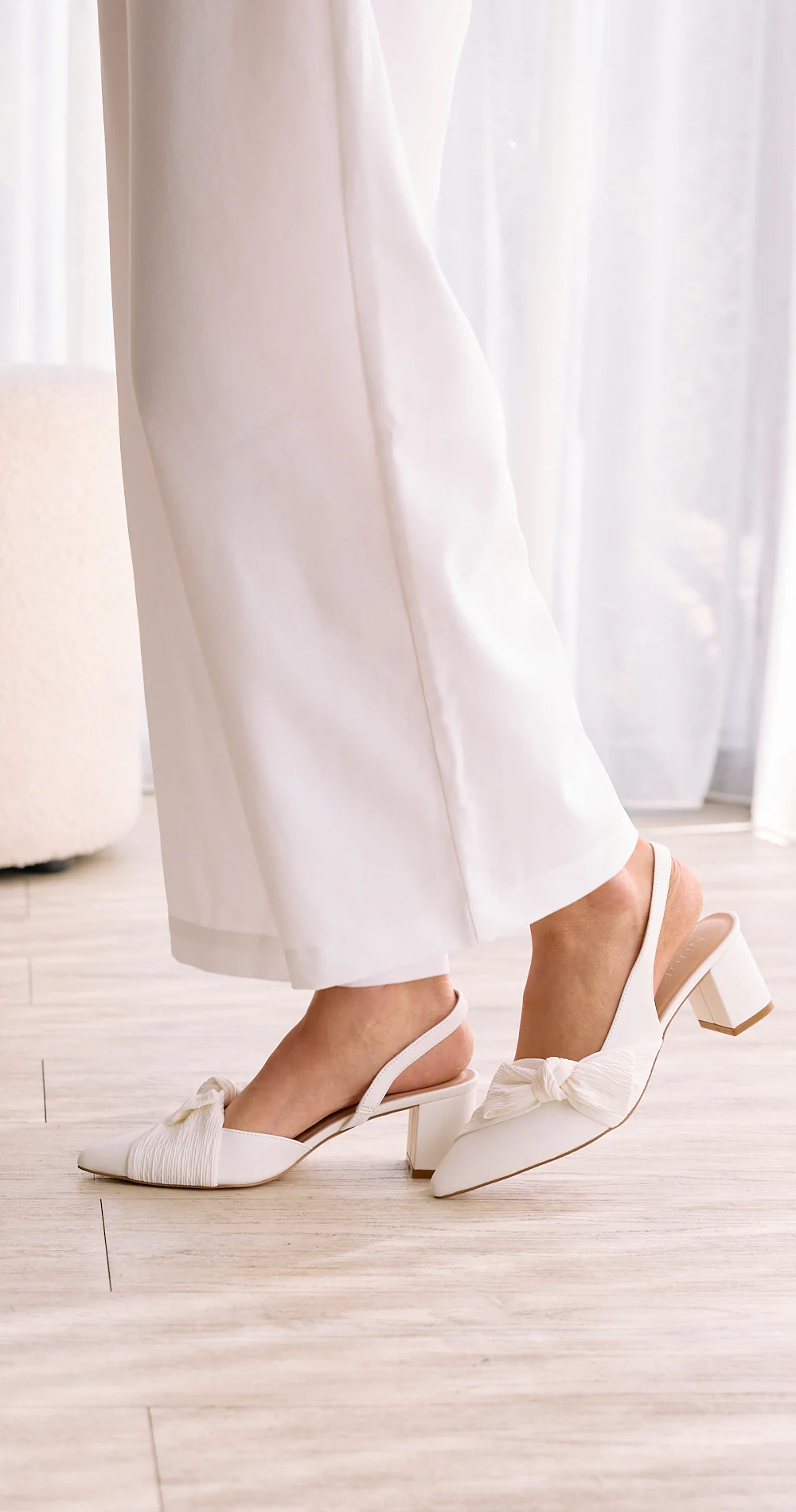 Isla Heel - White - Image 5