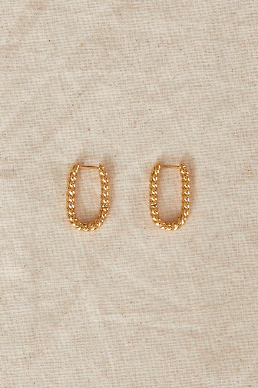 Jordan Earrings - Gold - Image 2
