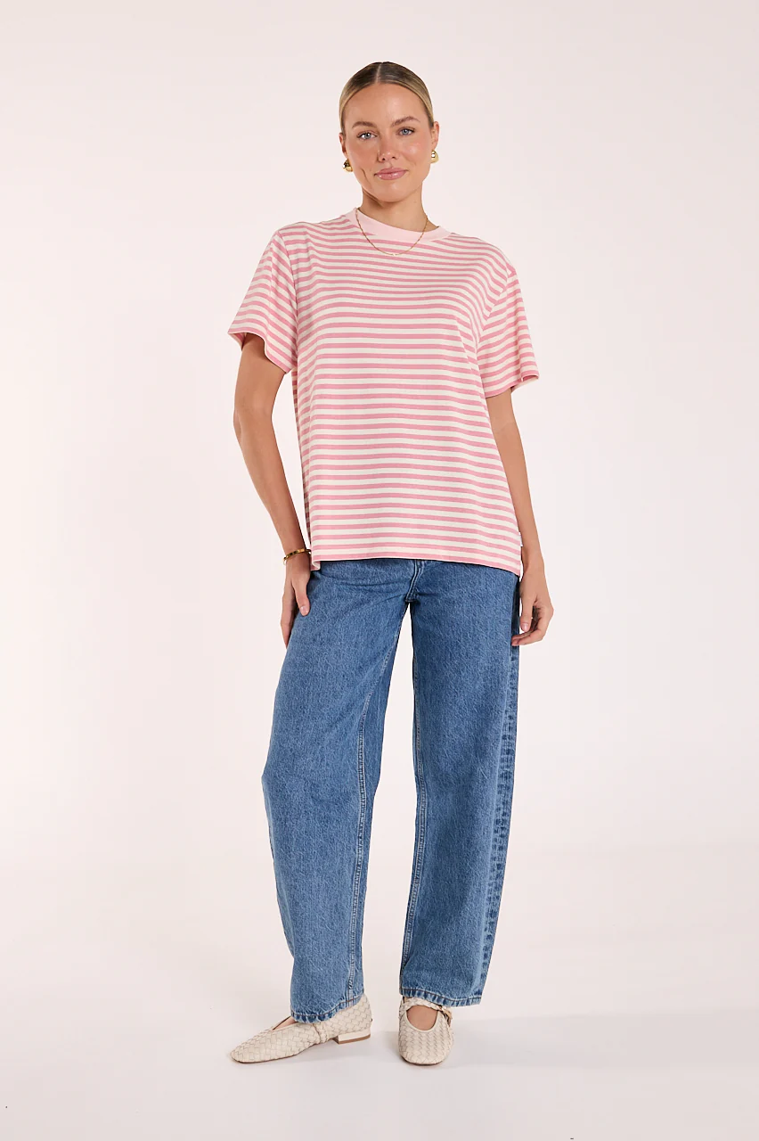Jules Tee - Musk Stripe - Image 4