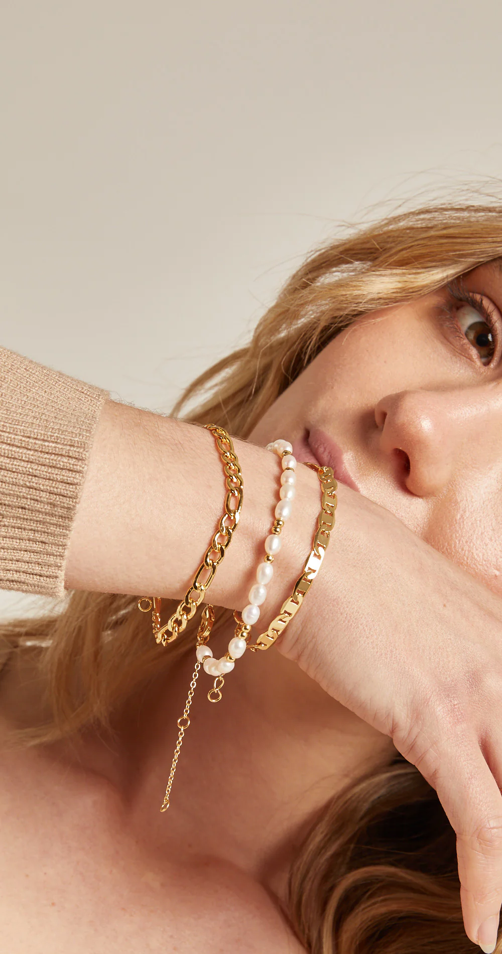 Kaye Bracelet - Gold - Image 5