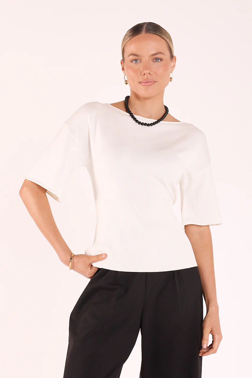 Kennedy Top - White