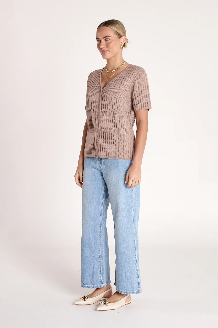 Laura Top - Mocha - Image 3