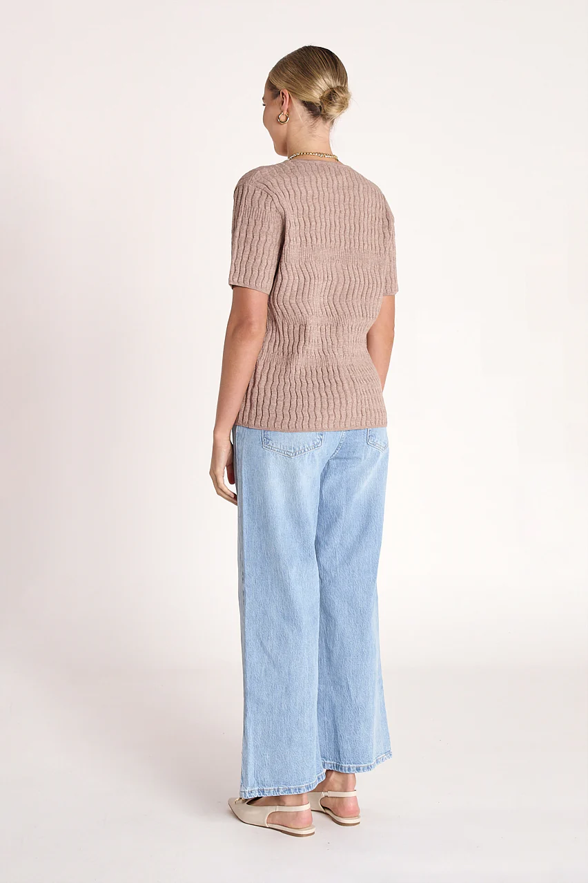 Laura Top - Mocha - Image 4