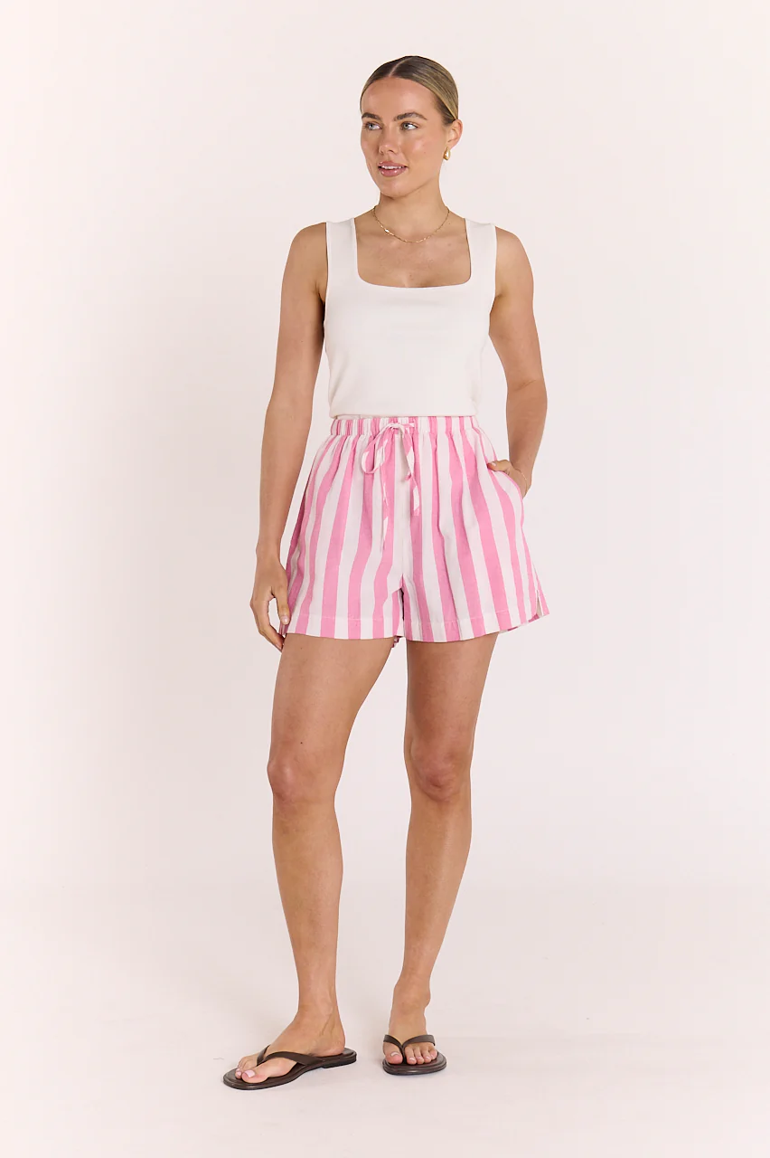 Leah Short - Pink Stripe - Image 5