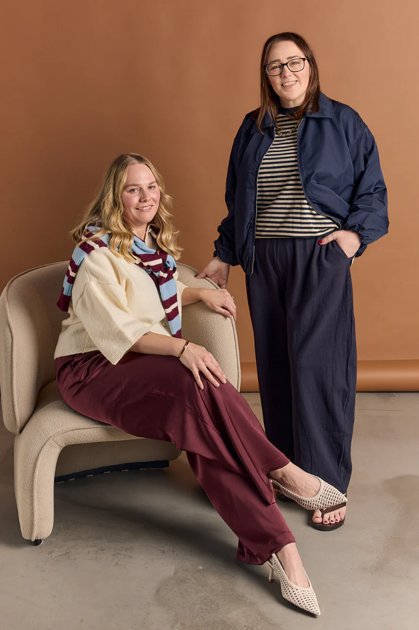 Lennon Pant - Merlot - Image 2