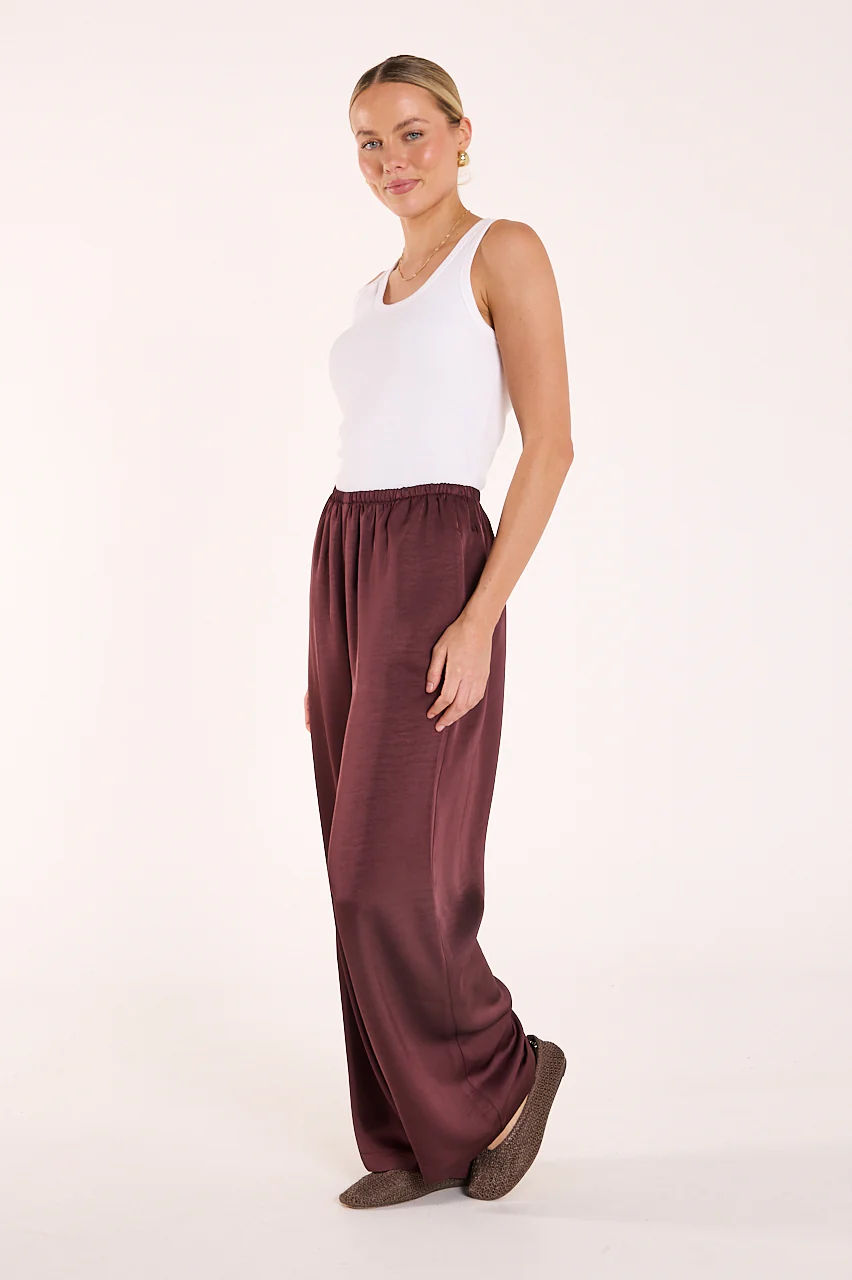 Lennon Pant - Merlot - Image 5