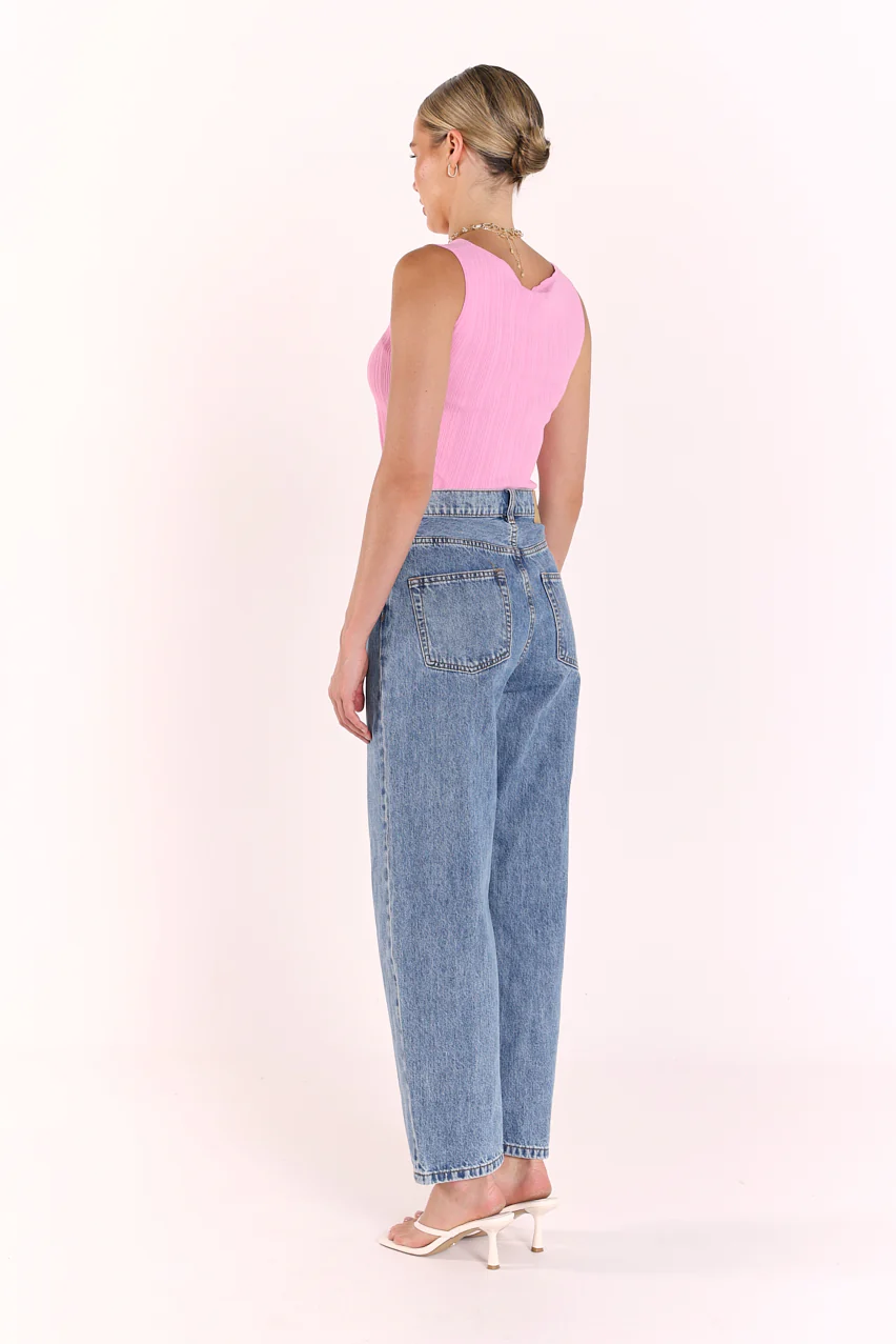 Lilly Boat Neck Tank - Pink - Image 8