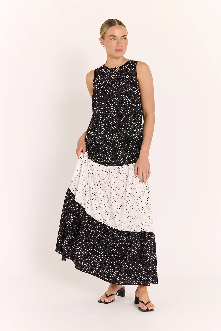 Luna Top - Black Spot - Image 3