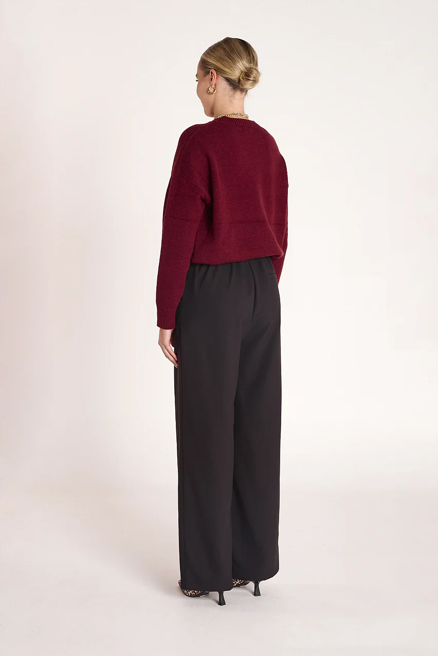 Margot Knit - Burgundy - Image 4