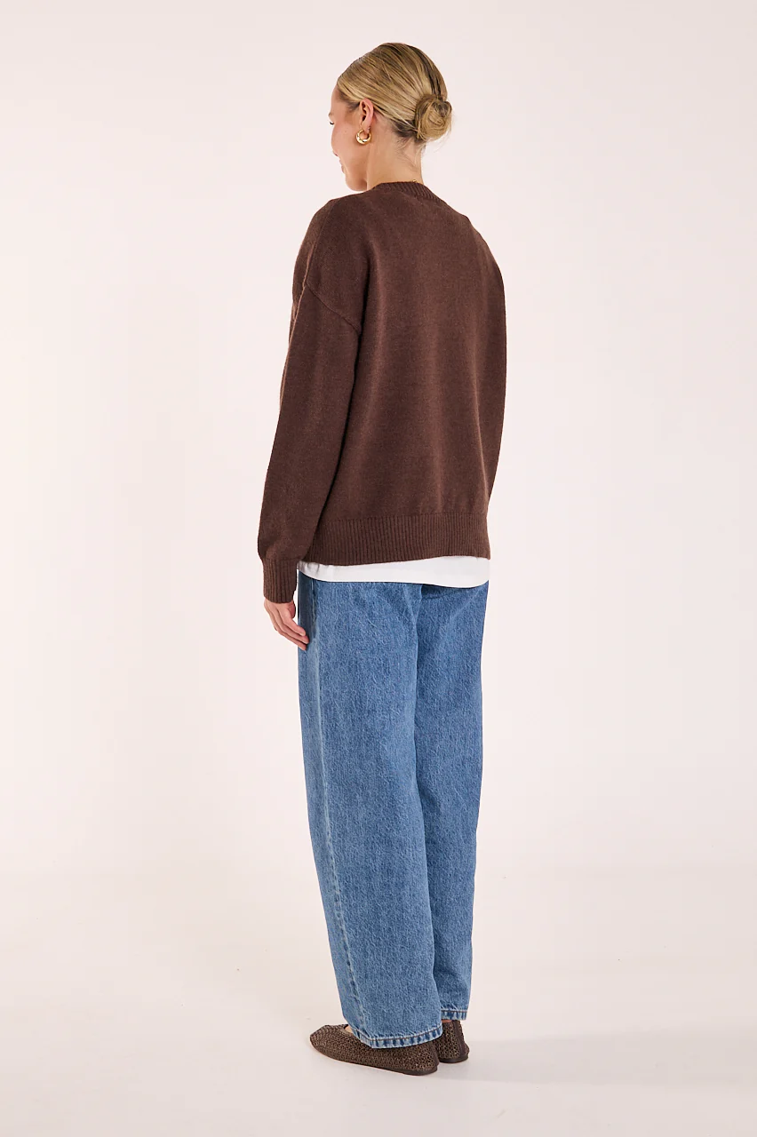 Margot Knit - Chocolate - Image 6