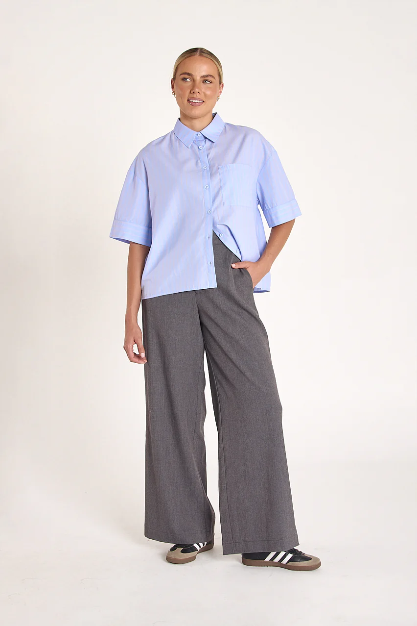 Marla Shirt - Blue Stripe - Image 2