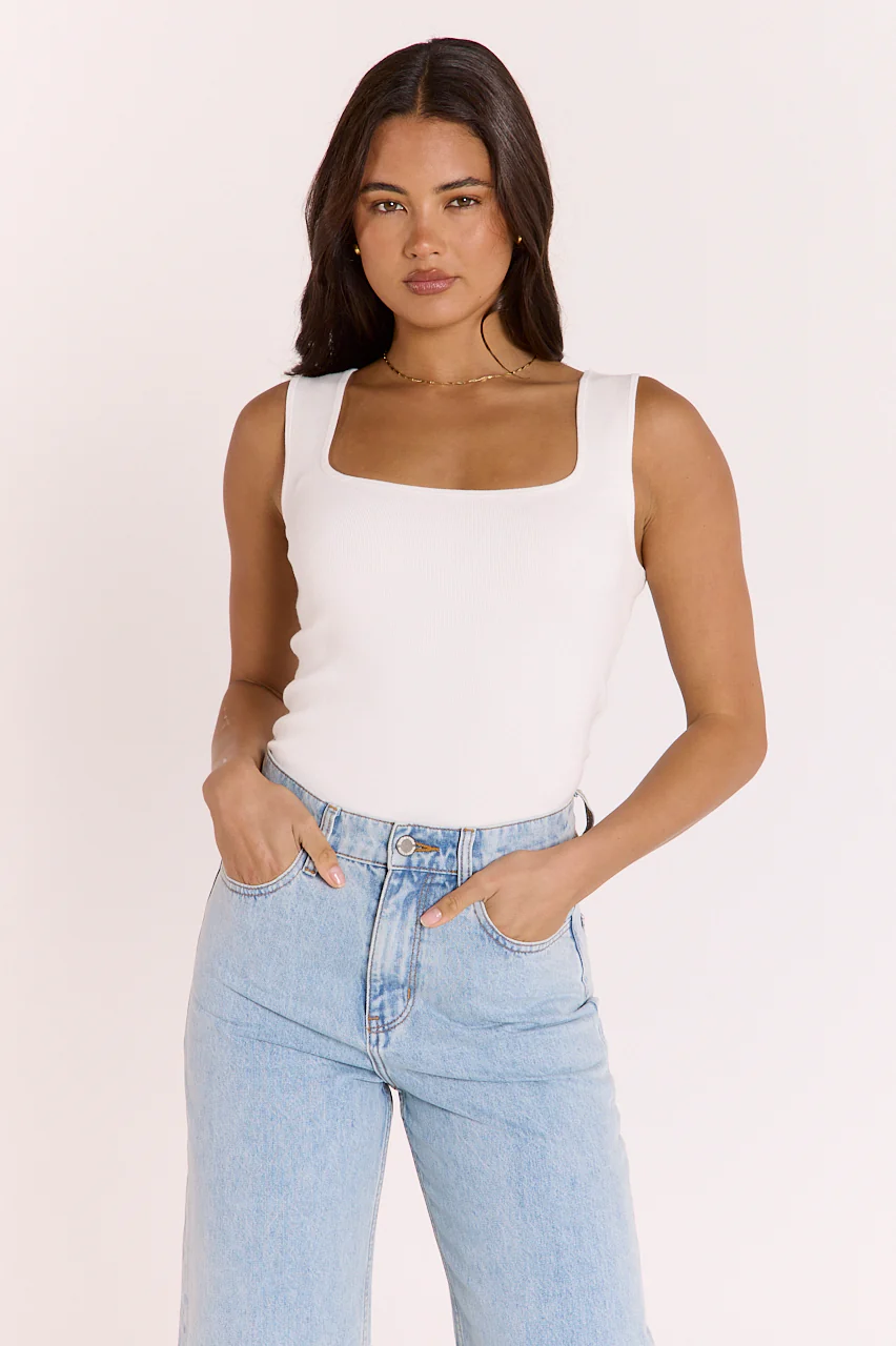 Millie Tank - Cream - Image 4