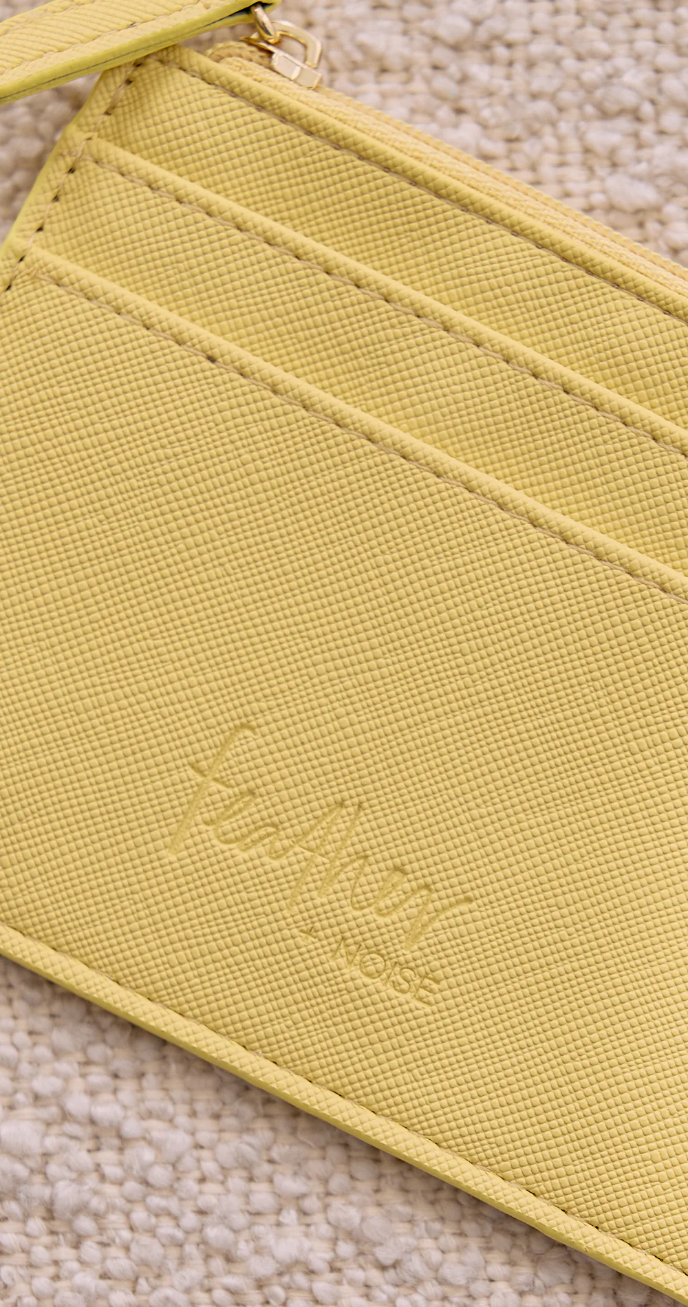 Mira Keychain Card Wallet - Butter - Image 3