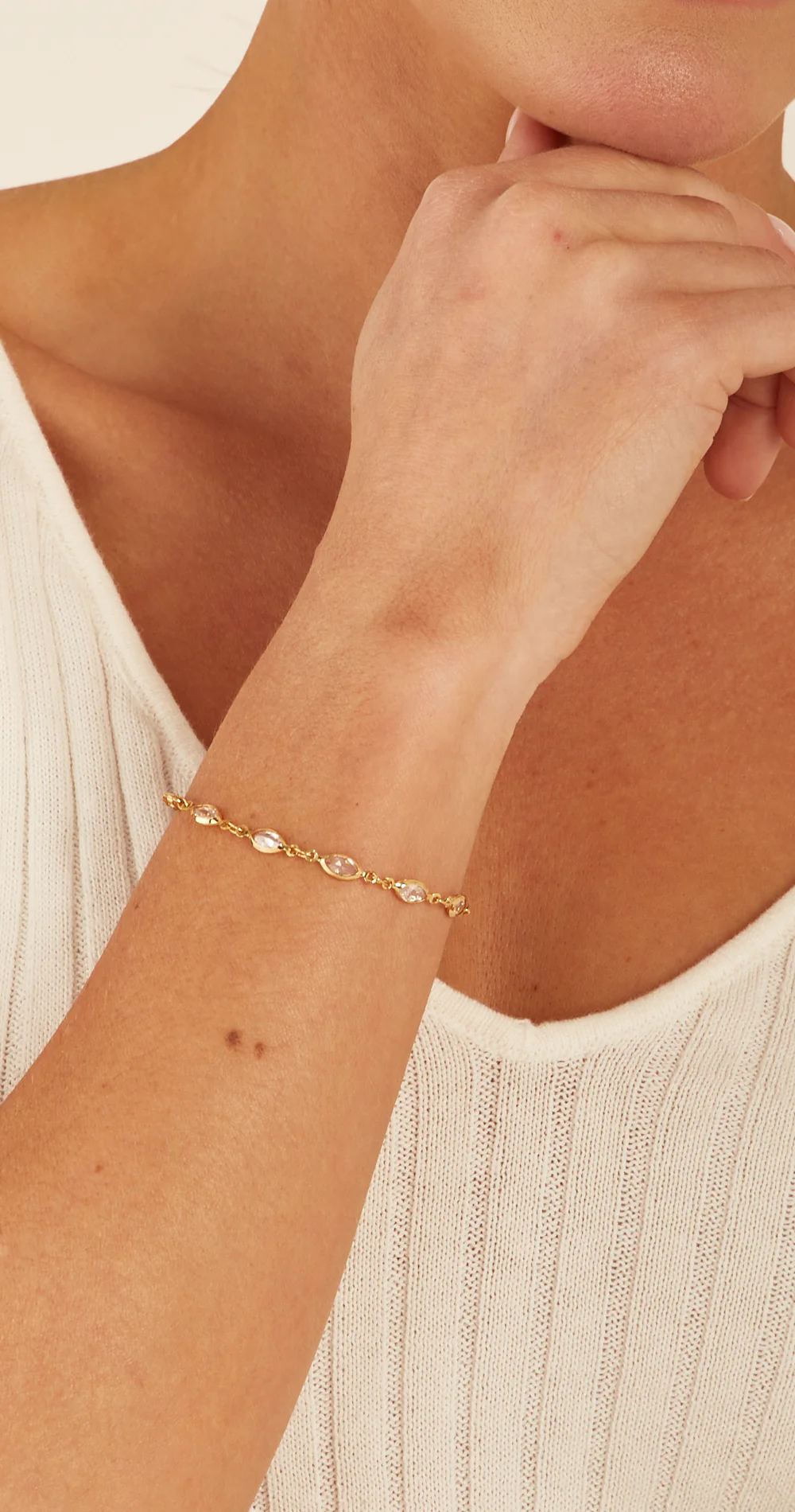 Nellie Bracelet - Gold - Image 2