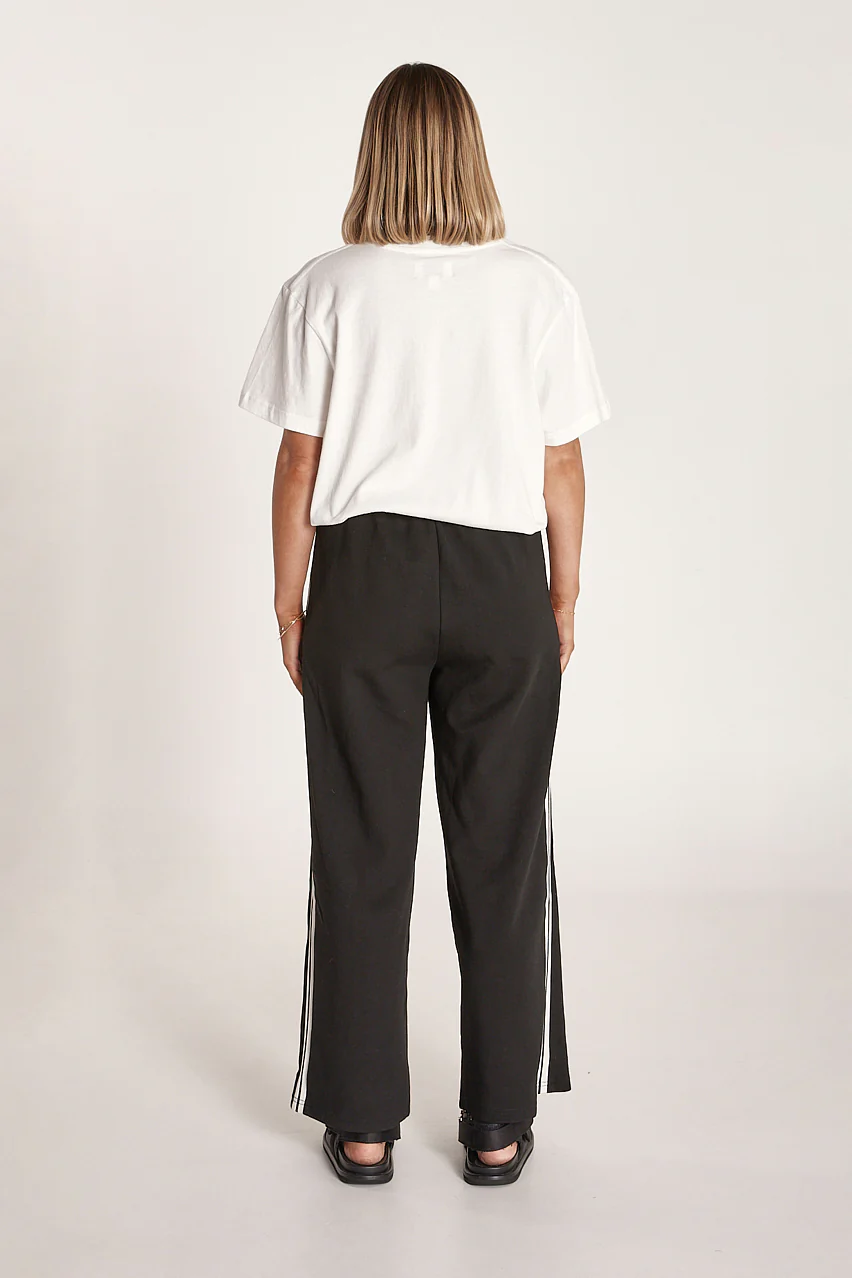 Noah Cropped Pant - Black Stripe - Image 5