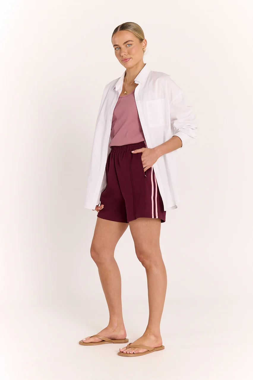 Noah Short - Plum Pink Stripe - Image 5
