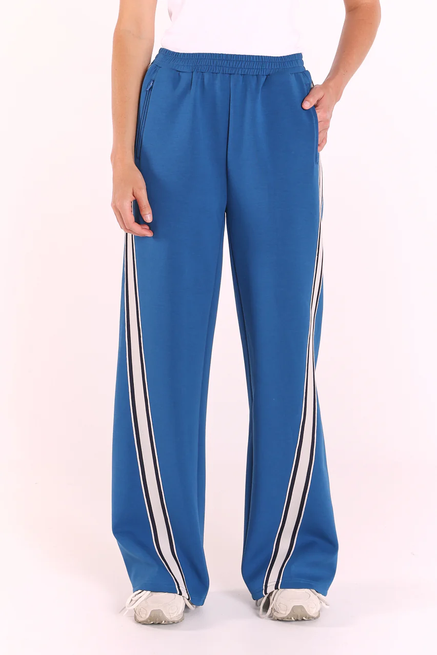 Noah Wide Pant - Blue Twist - Image 4