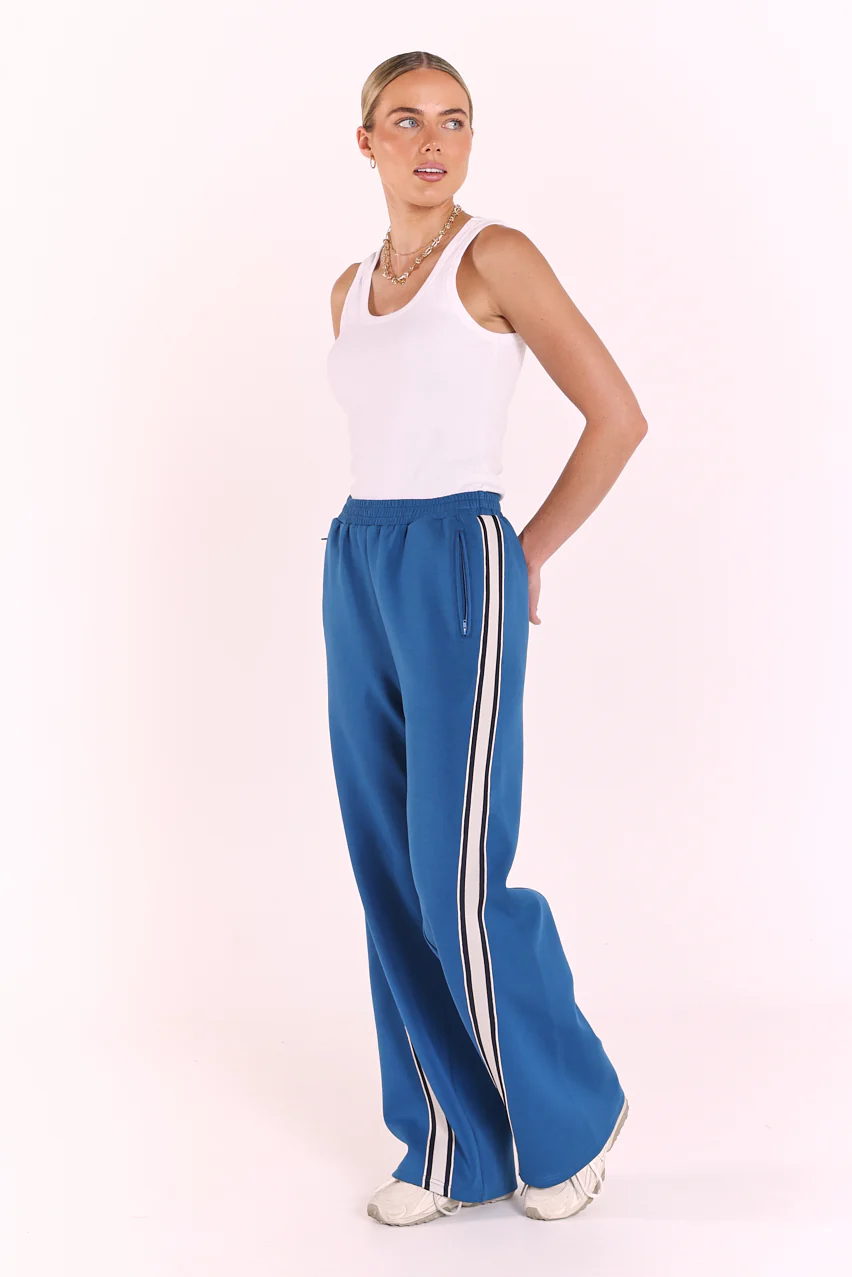 Noah Wide Pant - Blue Twist - Image 5