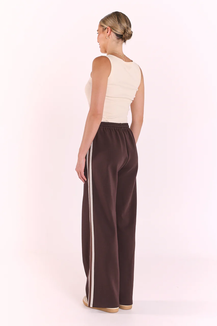 Noah Wide Pant - Luxe Dark Chocolate - Image 8