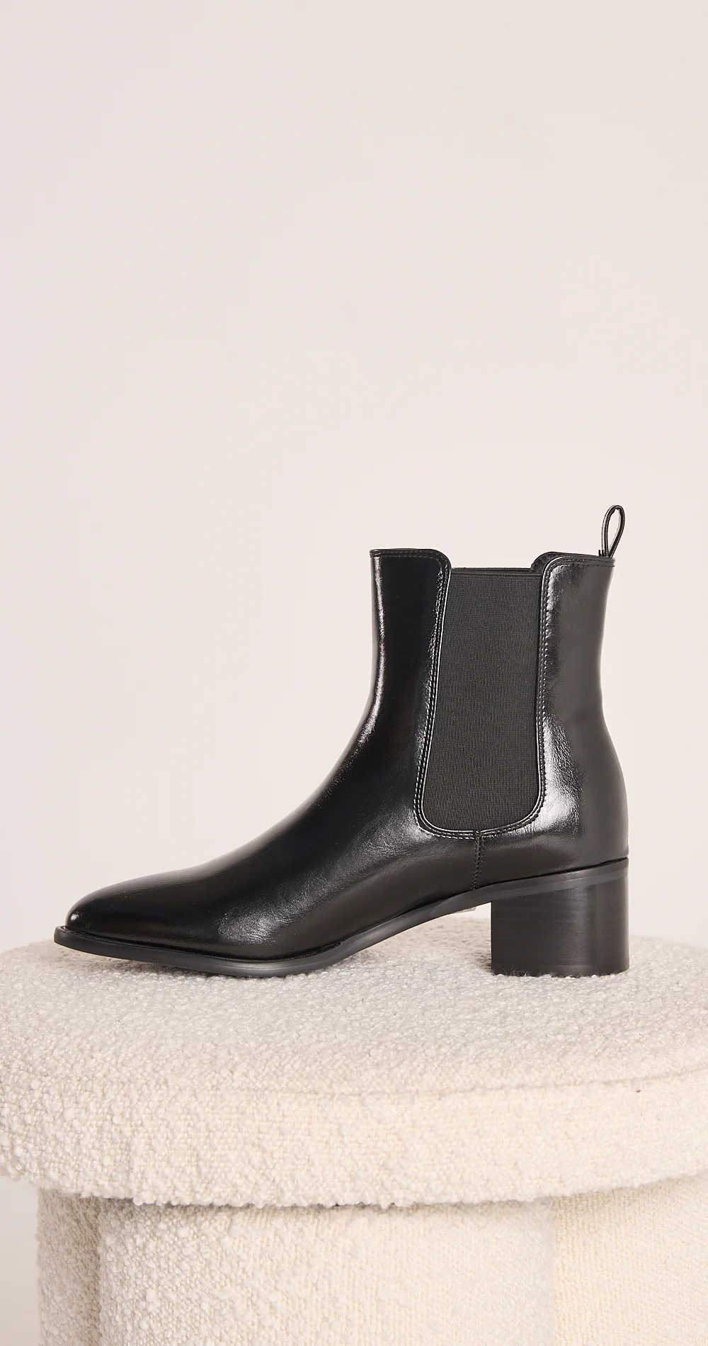 Novalee Boot - Black Shine - Image 3