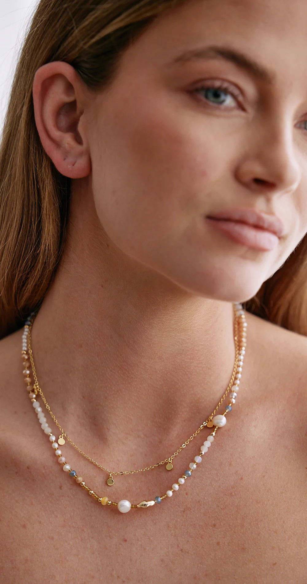 Parker Beaded Necklace 2 Pack - Multi