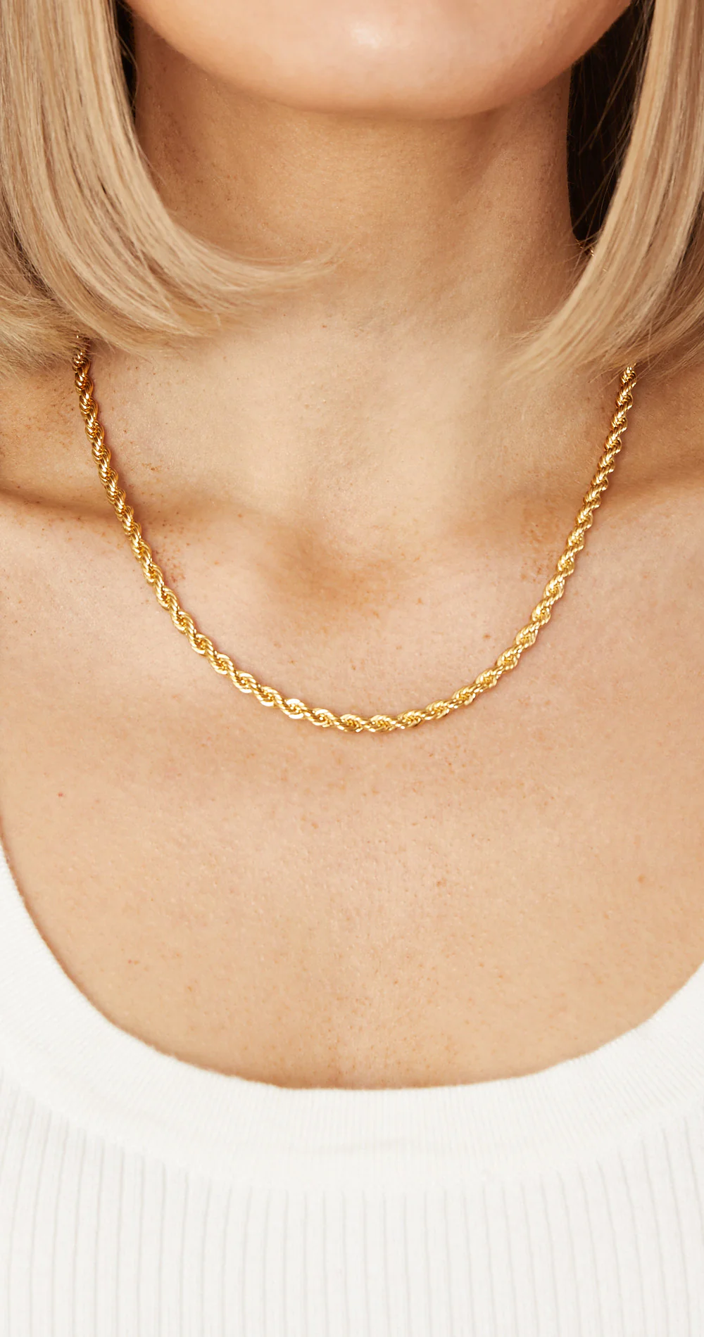 Penny Necklace - Gold - Image 2