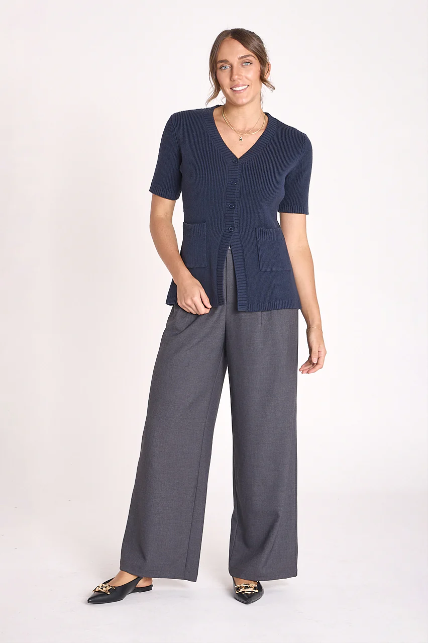 Phoebe Top - Navy