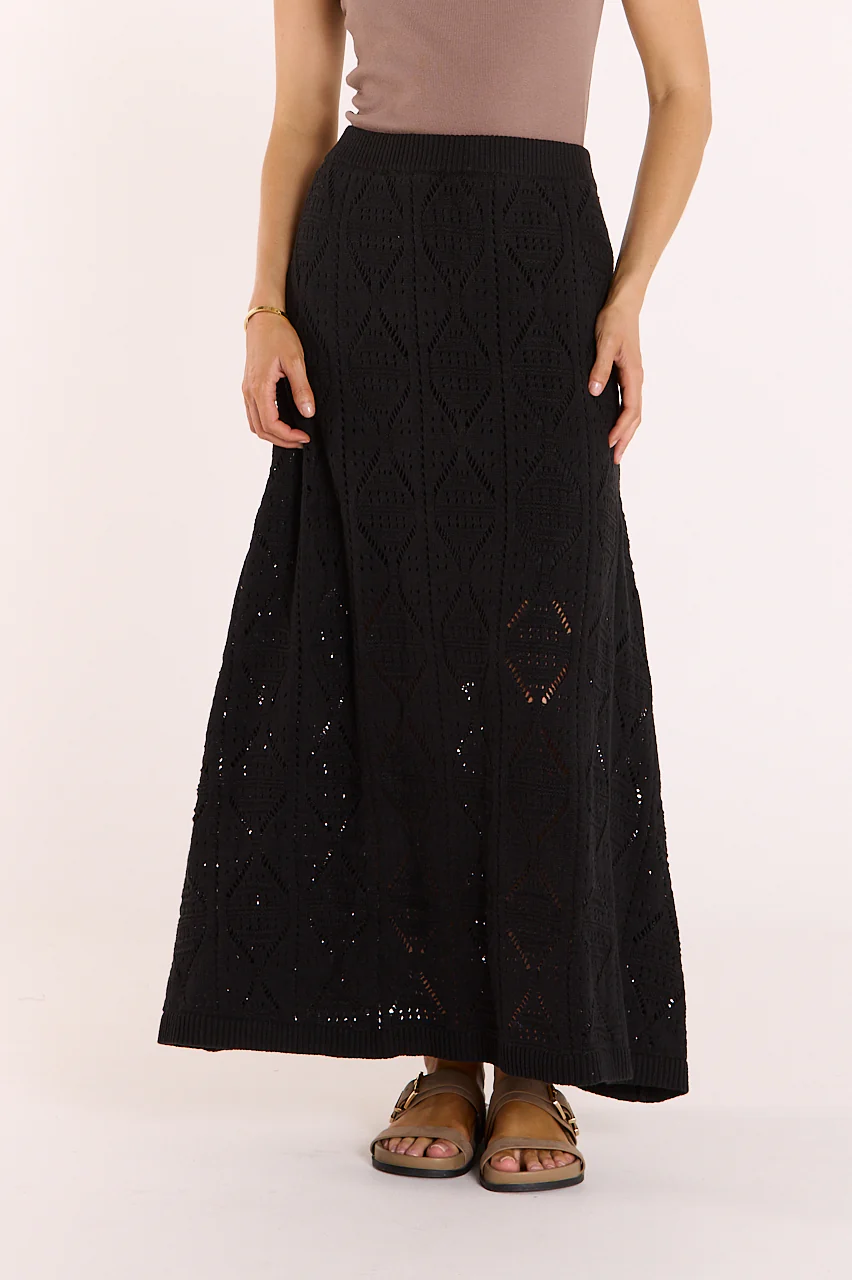 Poppy Skirt - Black - Image 2