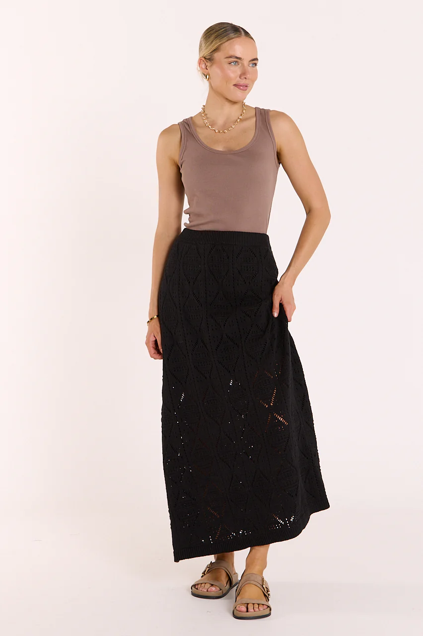 Poppy Skirt - Black - Image 3