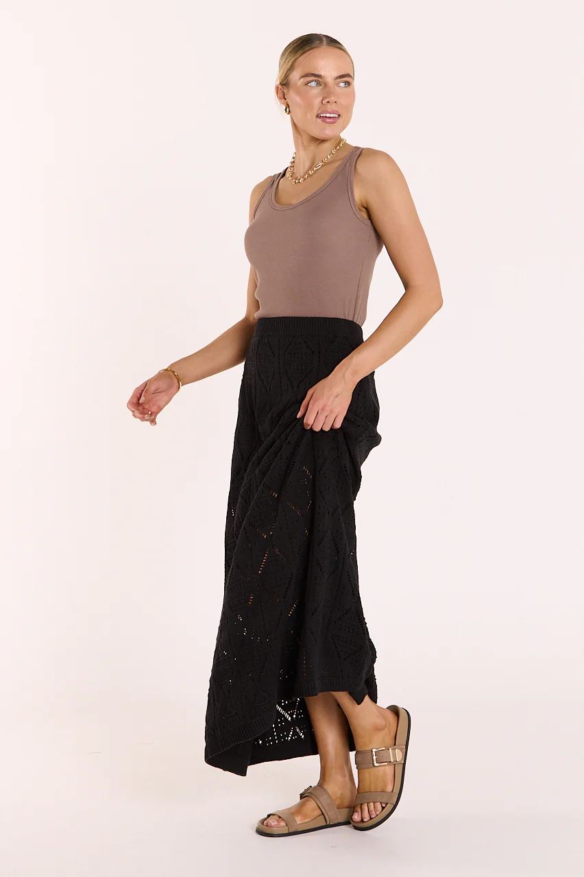 Poppy Skirt - Black - Image 5