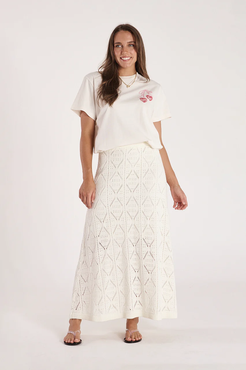 Poppy Skirt - Cream - Image 4