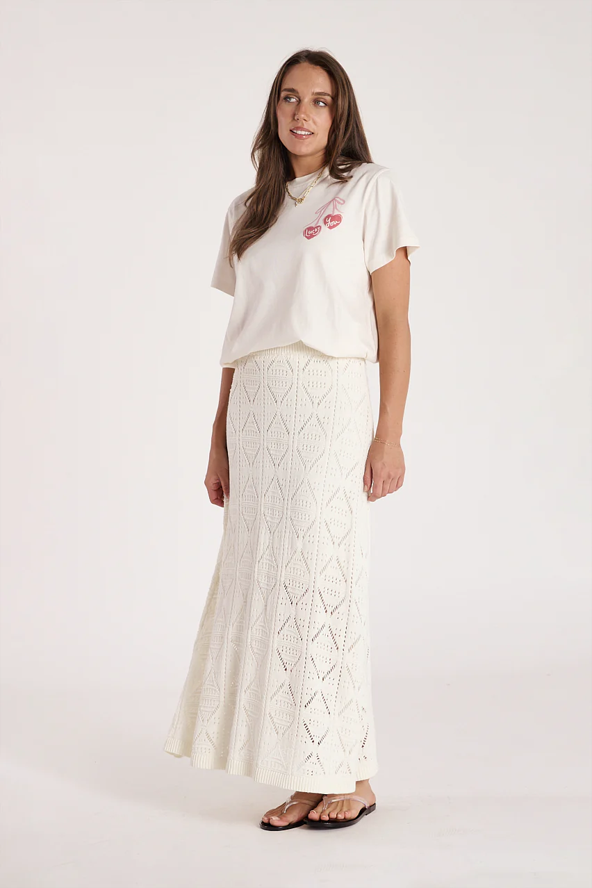 Poppy Skirt - Cream - Image 5