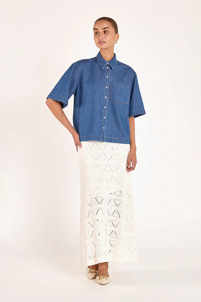 Poppy Skirt - Cream - Image 6