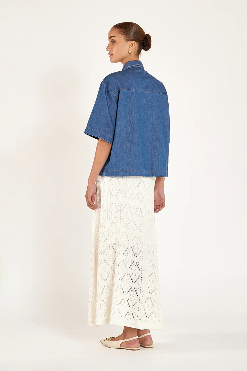 Poppy Skirt - Cream - Image 9