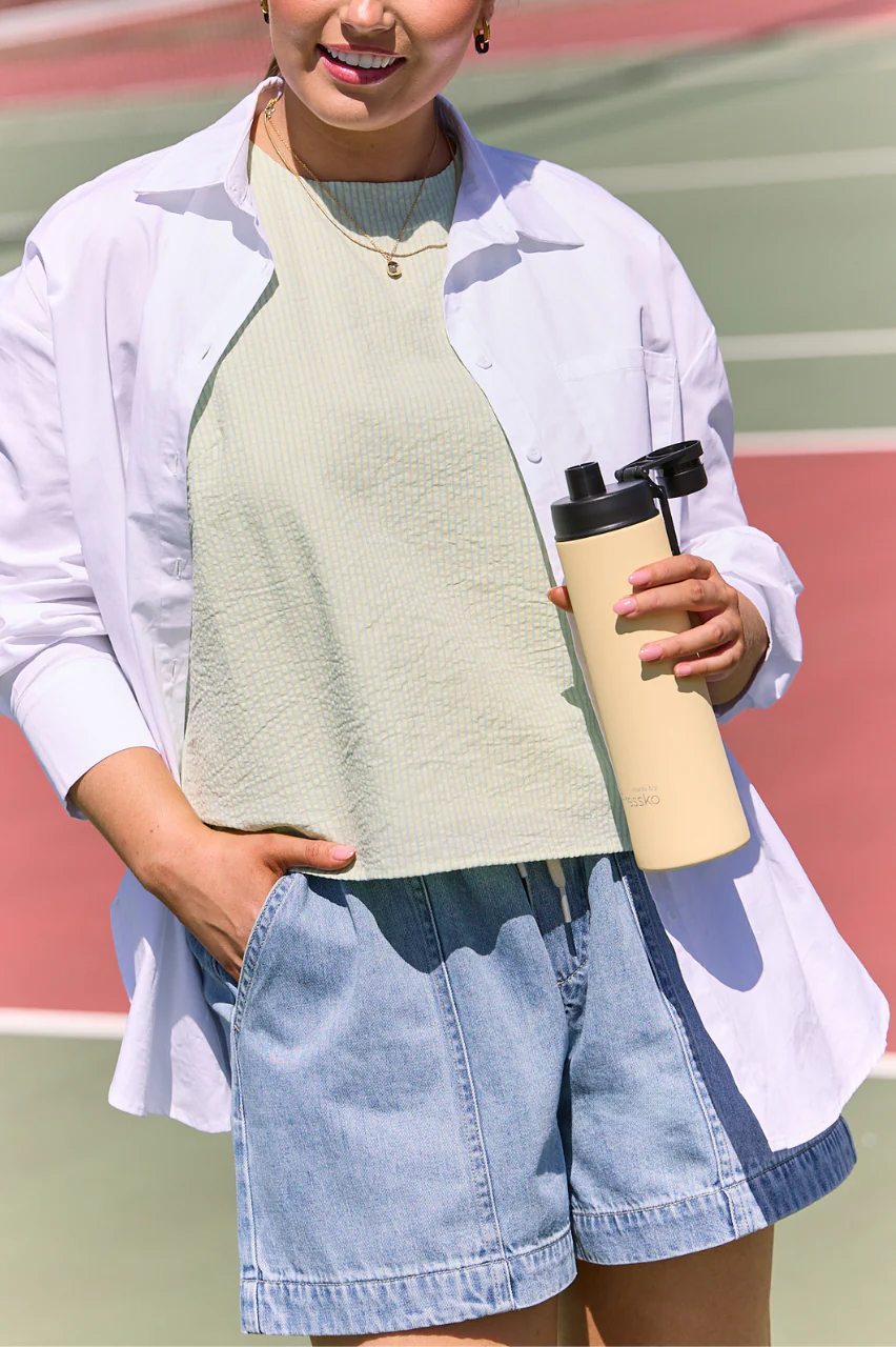 Quinn Denim Short - Classic Blue - Image 2