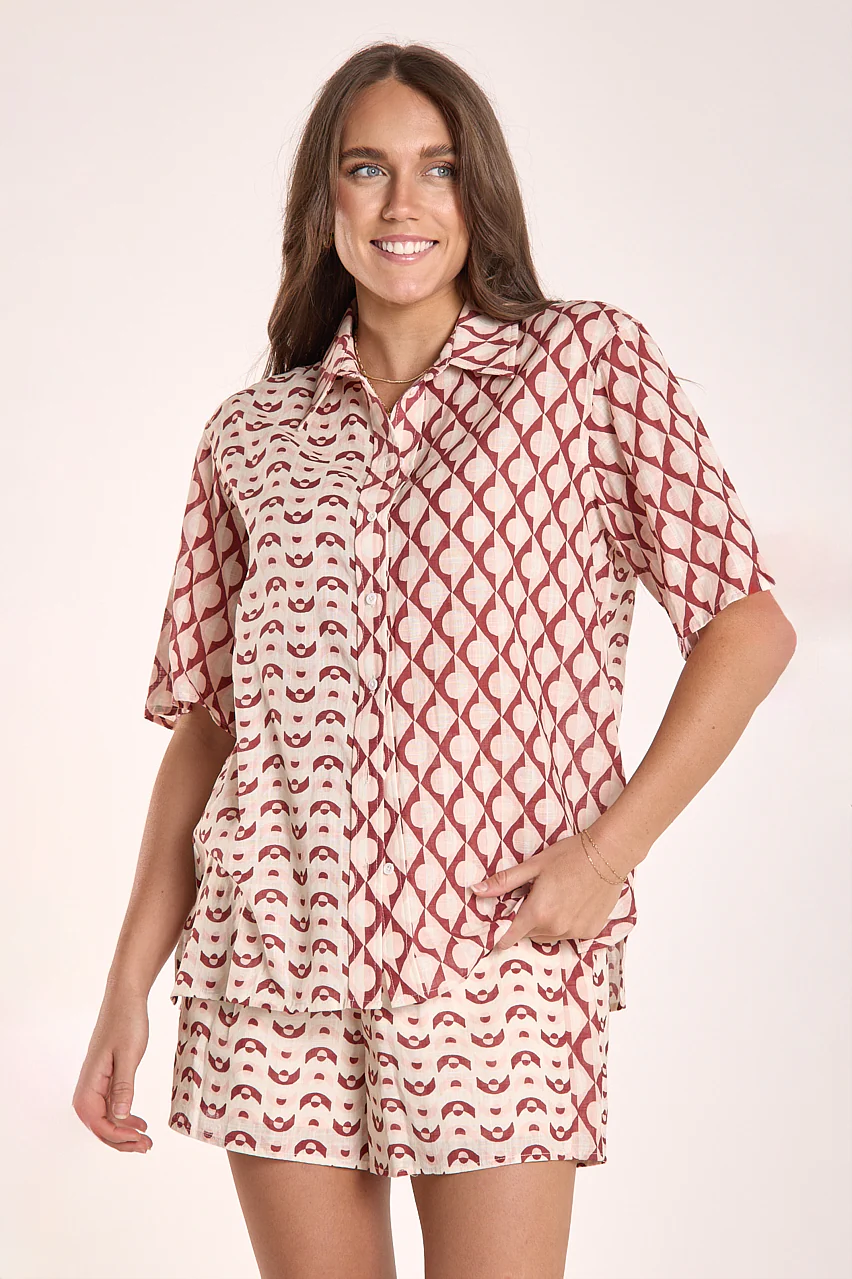 Raya Short - Paloma Print - Image 4