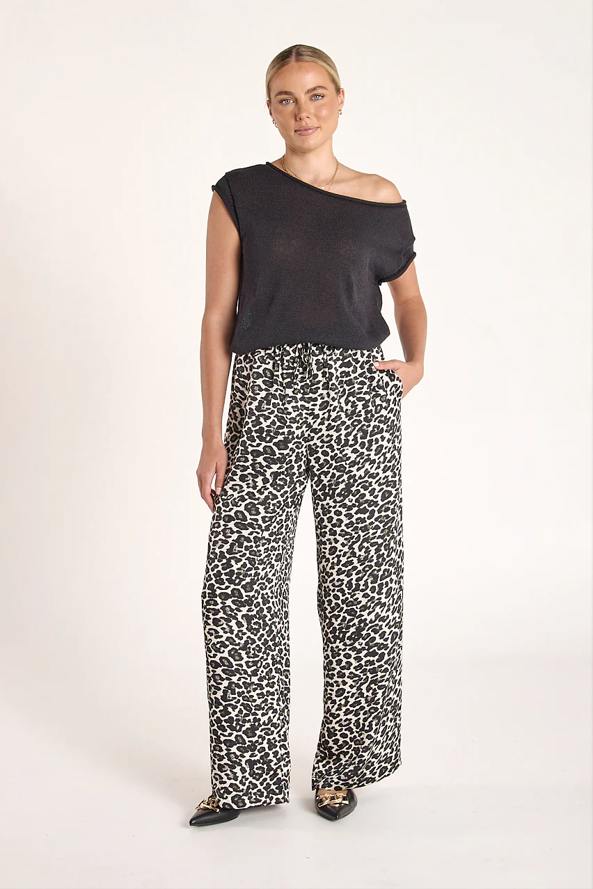 Riley Pant - Snow Leopard