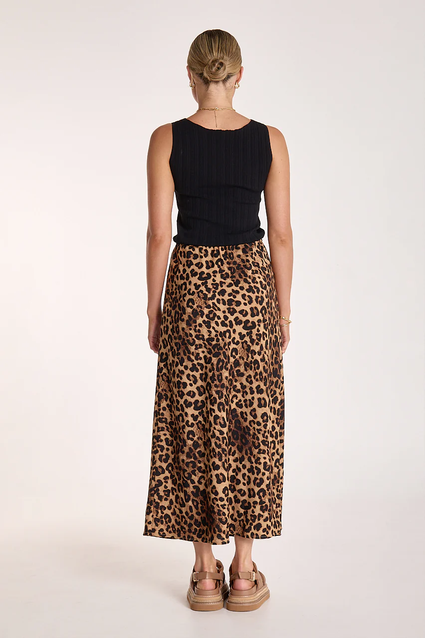 Riley Skirt - Leopard - Image 4