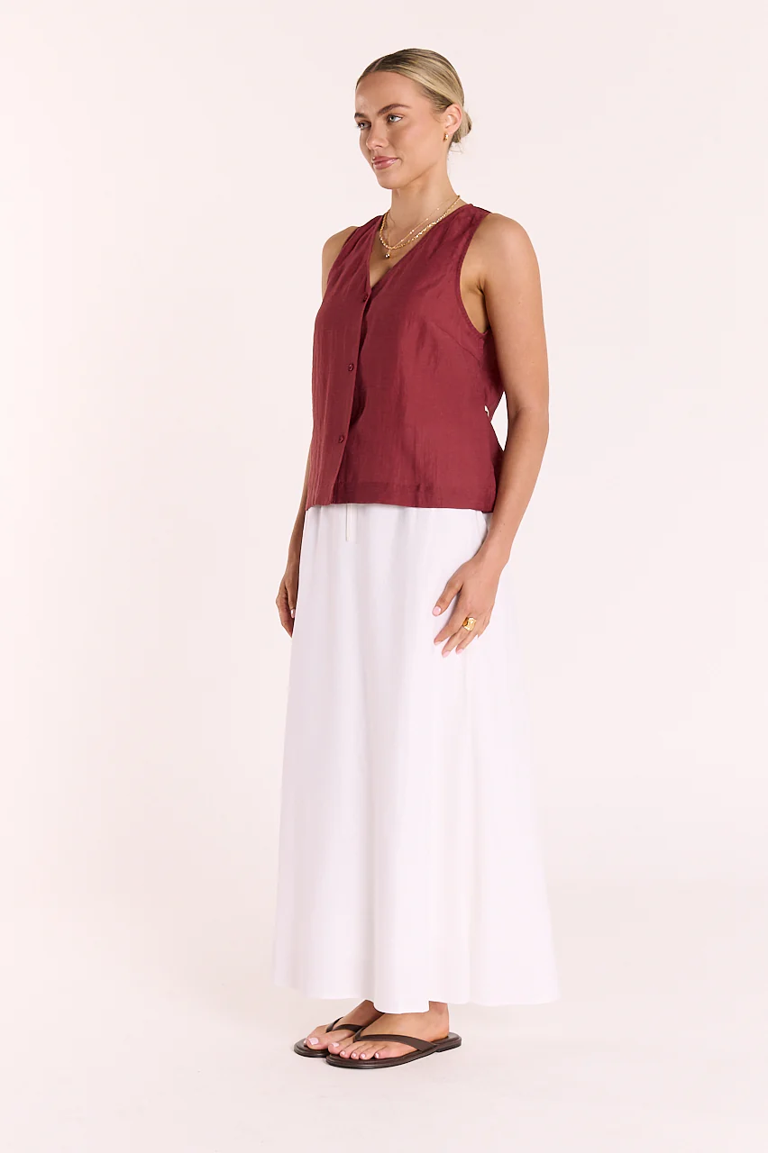 Riley Skirt - White - Image 3