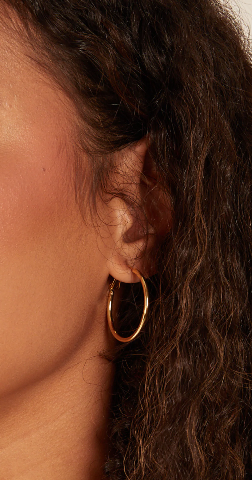 Serena Hoop Earrings - Gold
