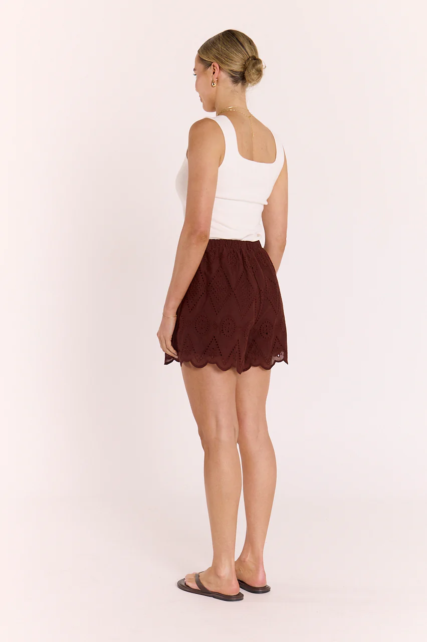 Sienna Short - Chocolate - Image 6