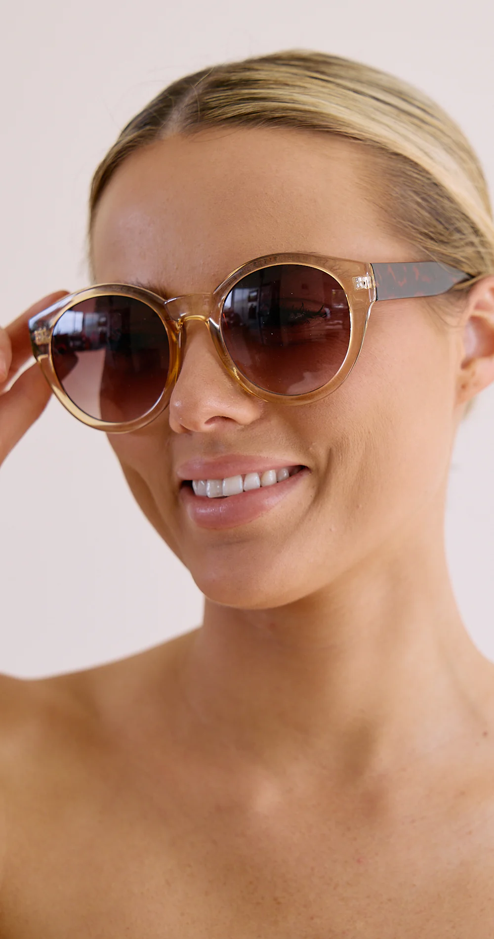 Stella Sunglasses - Two Tone - Image 3