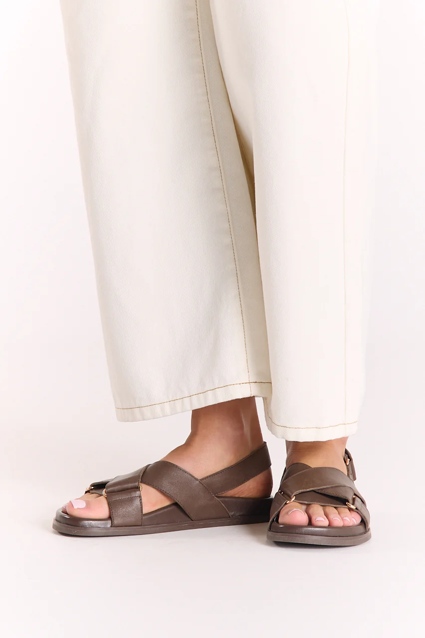 Sway Sandal - Chocolate - Image 4
