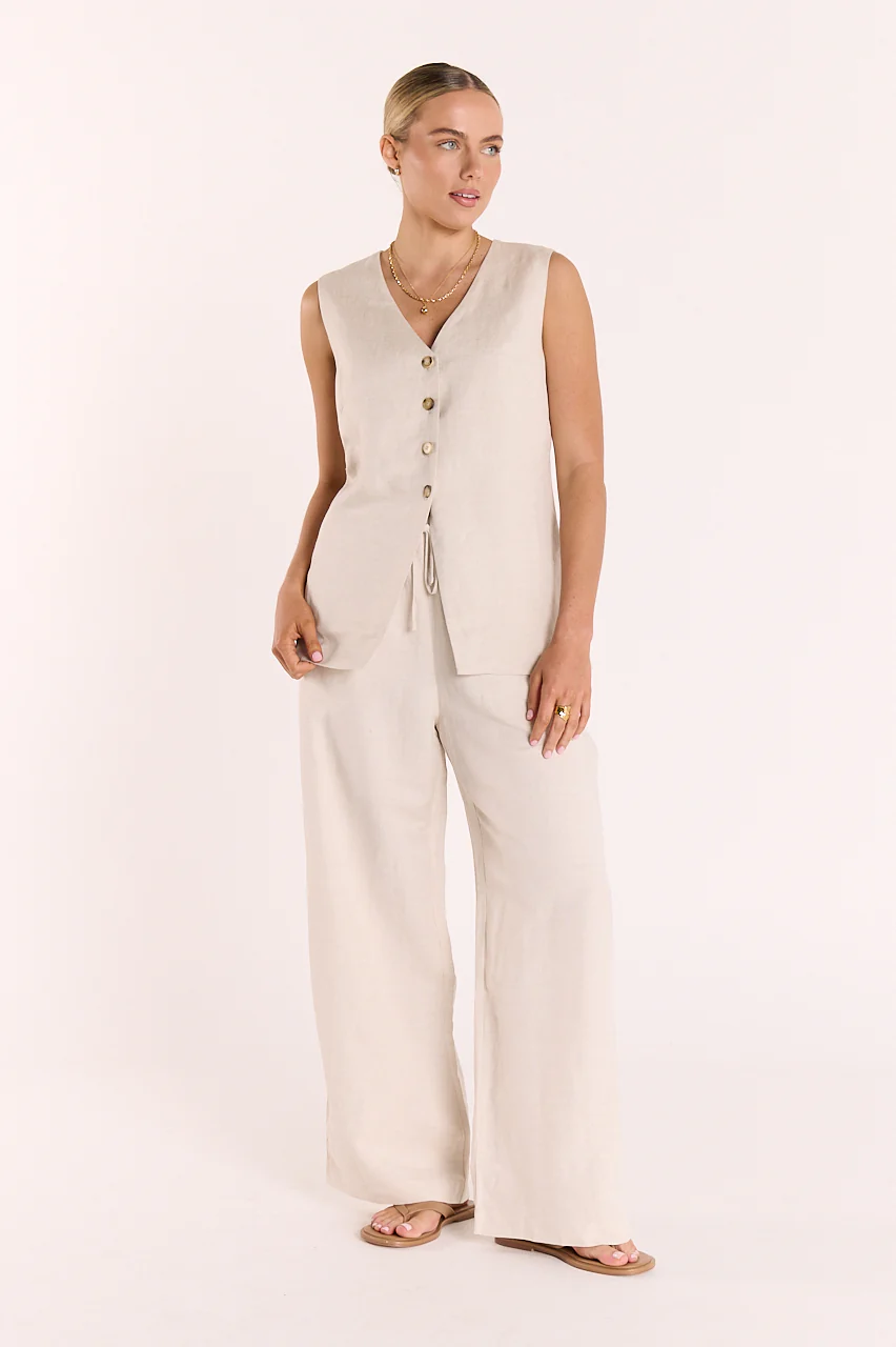 Sydney Pant - Beige - Image 4