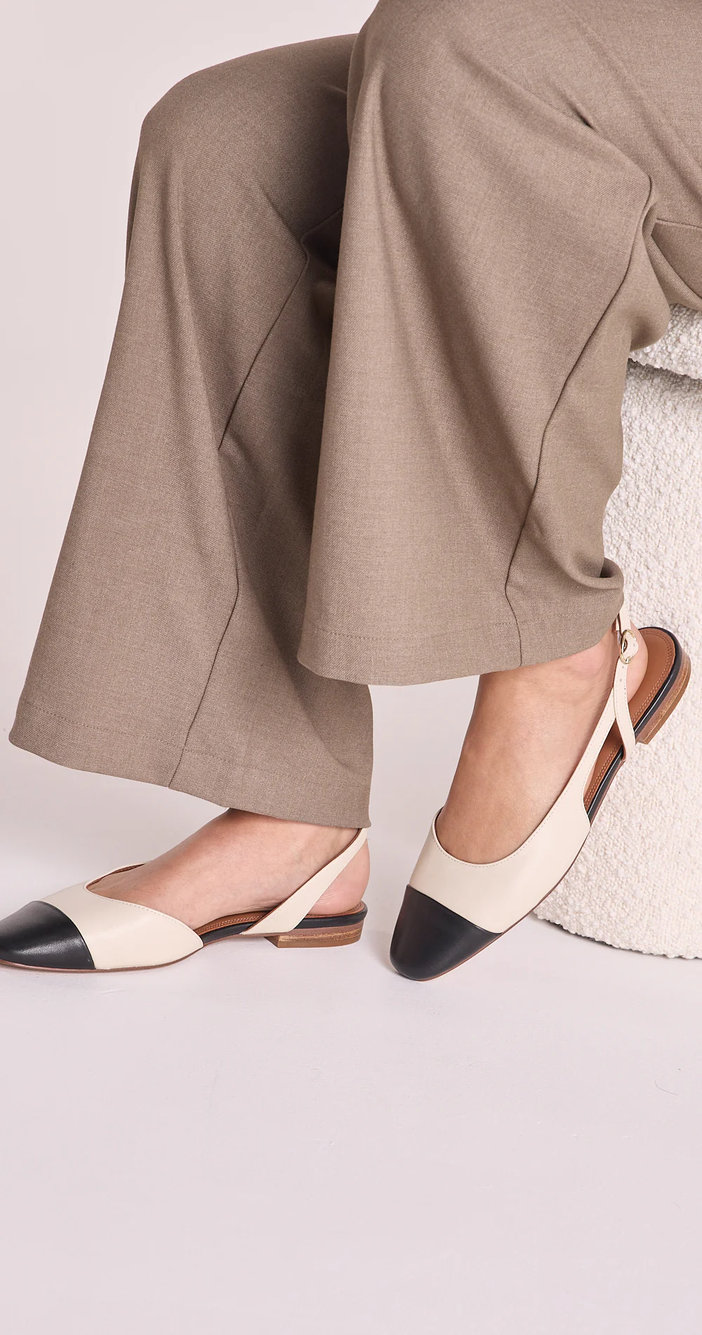 Tillie Flat - Bone Black - Image 3