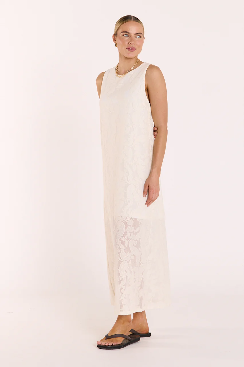 Valerie Dress - Cream Lace - Image 4