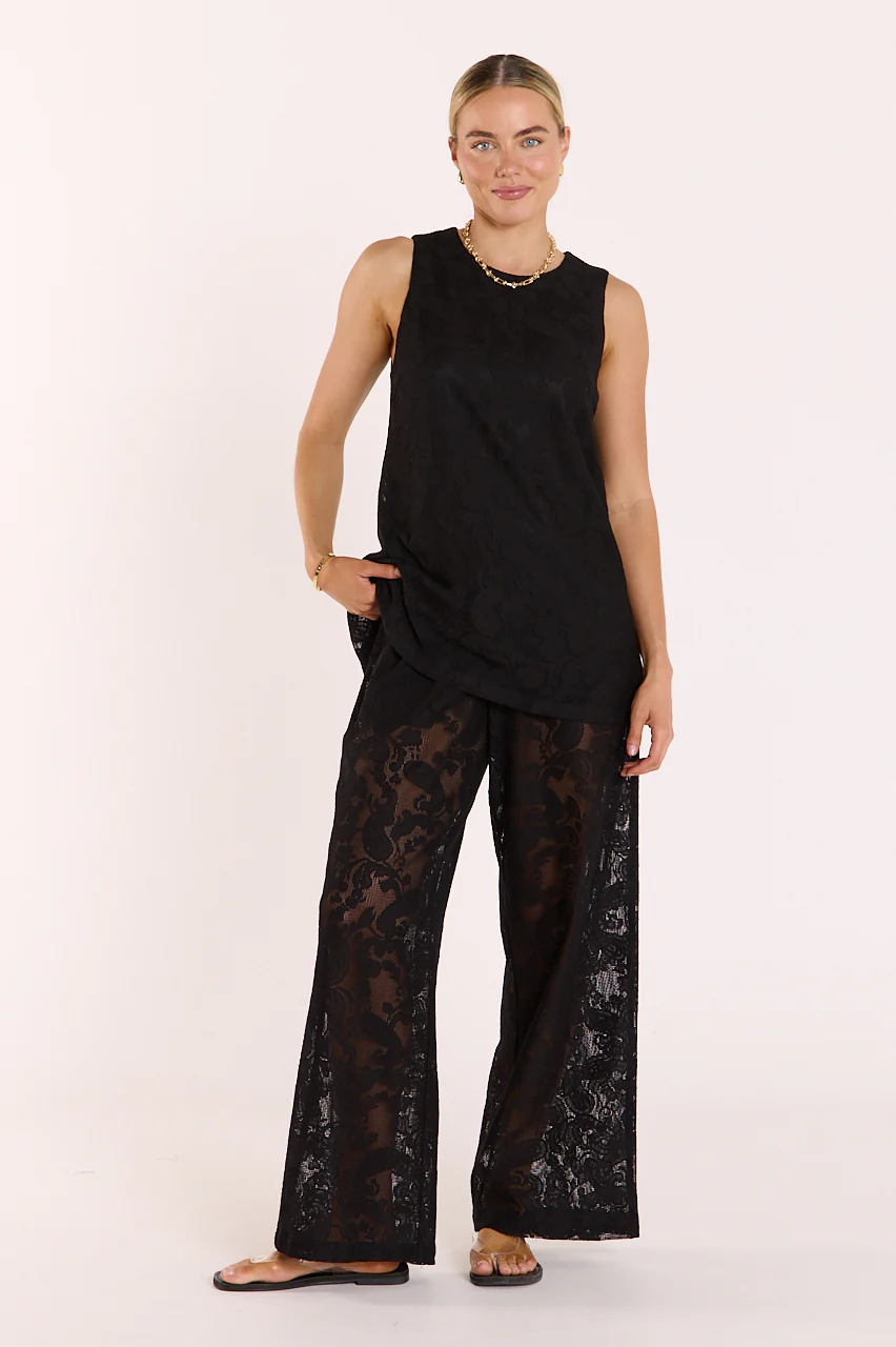 Valerie Pant - Black Lace - Image 3
