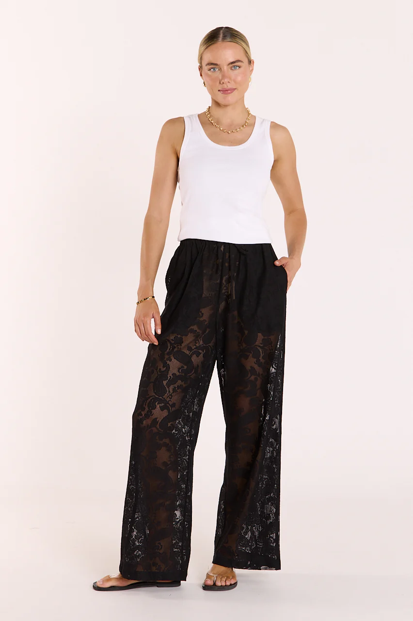 Valerie Pant - Black Lace - Image 4