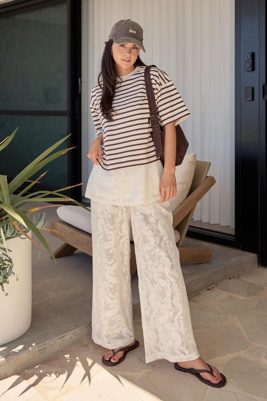 Valerie Pant - Cream Lace - Image 2